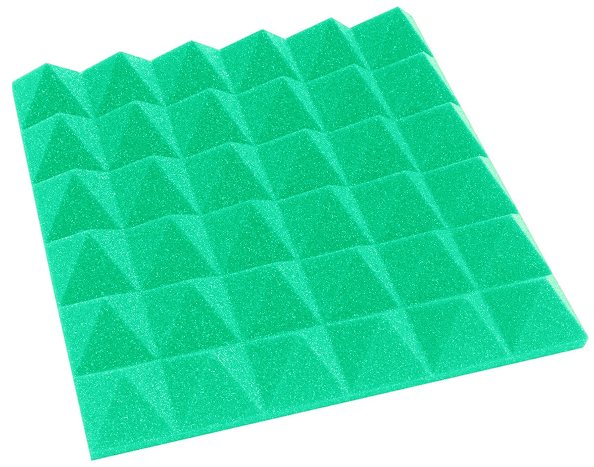 2 Inch Acoustic Foam Pyramid Style Panels - 13 Color Options SoundAssured