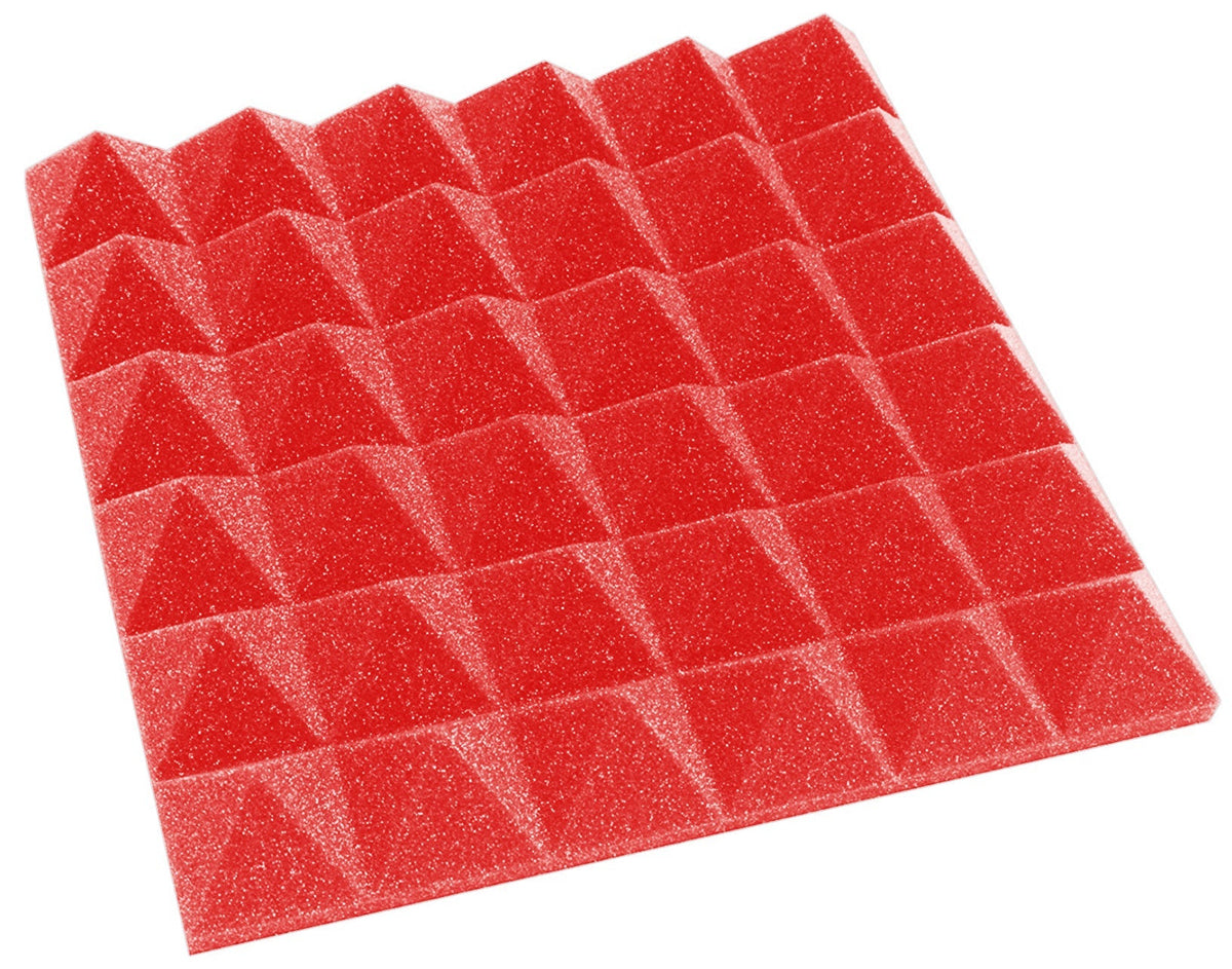 2 Inch Acoustic Foam Pyramid Style Panels - 13 Color Options SoundAssured