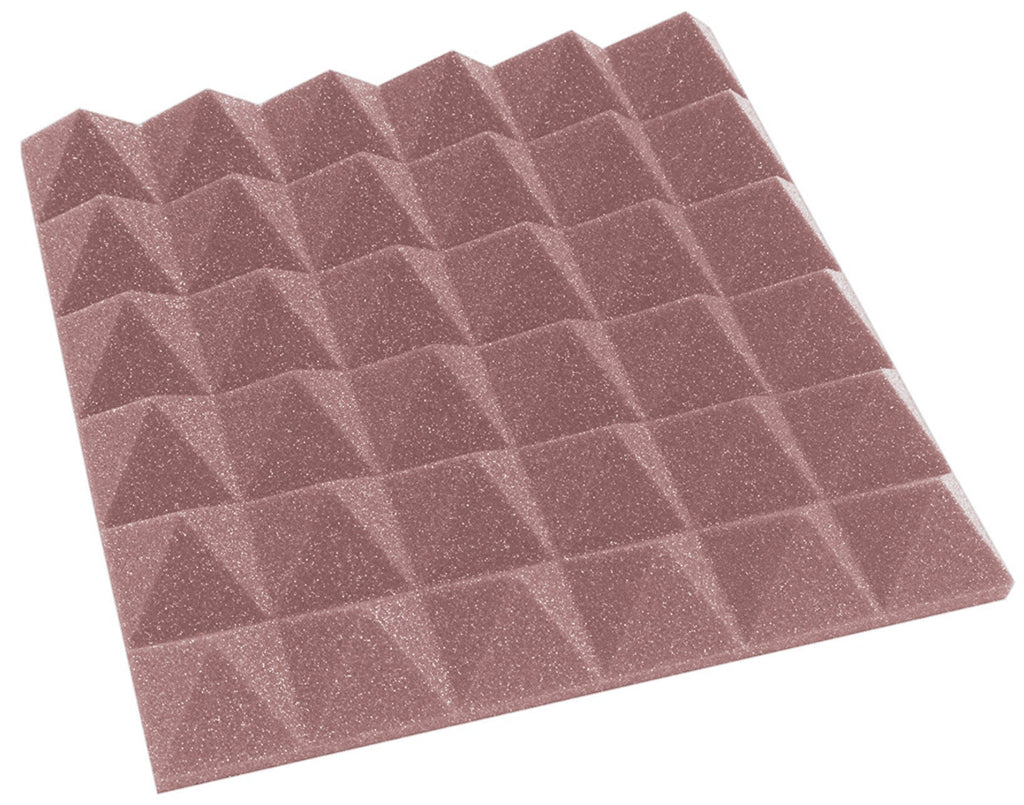 2 Inch Acoustic Foam Pyramid Style Panels - 13 Color Options SoundAssured