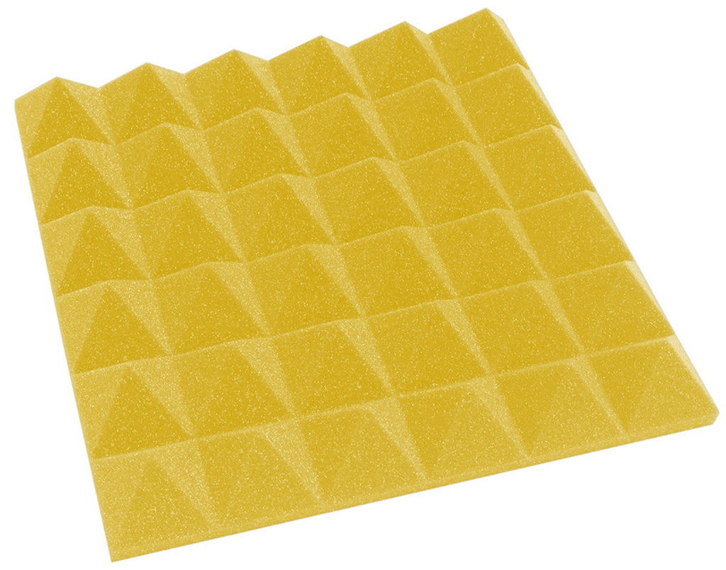 2 Inch Acoustic Foam Pyramid Style Panels - 13 Color Options SoundAssured