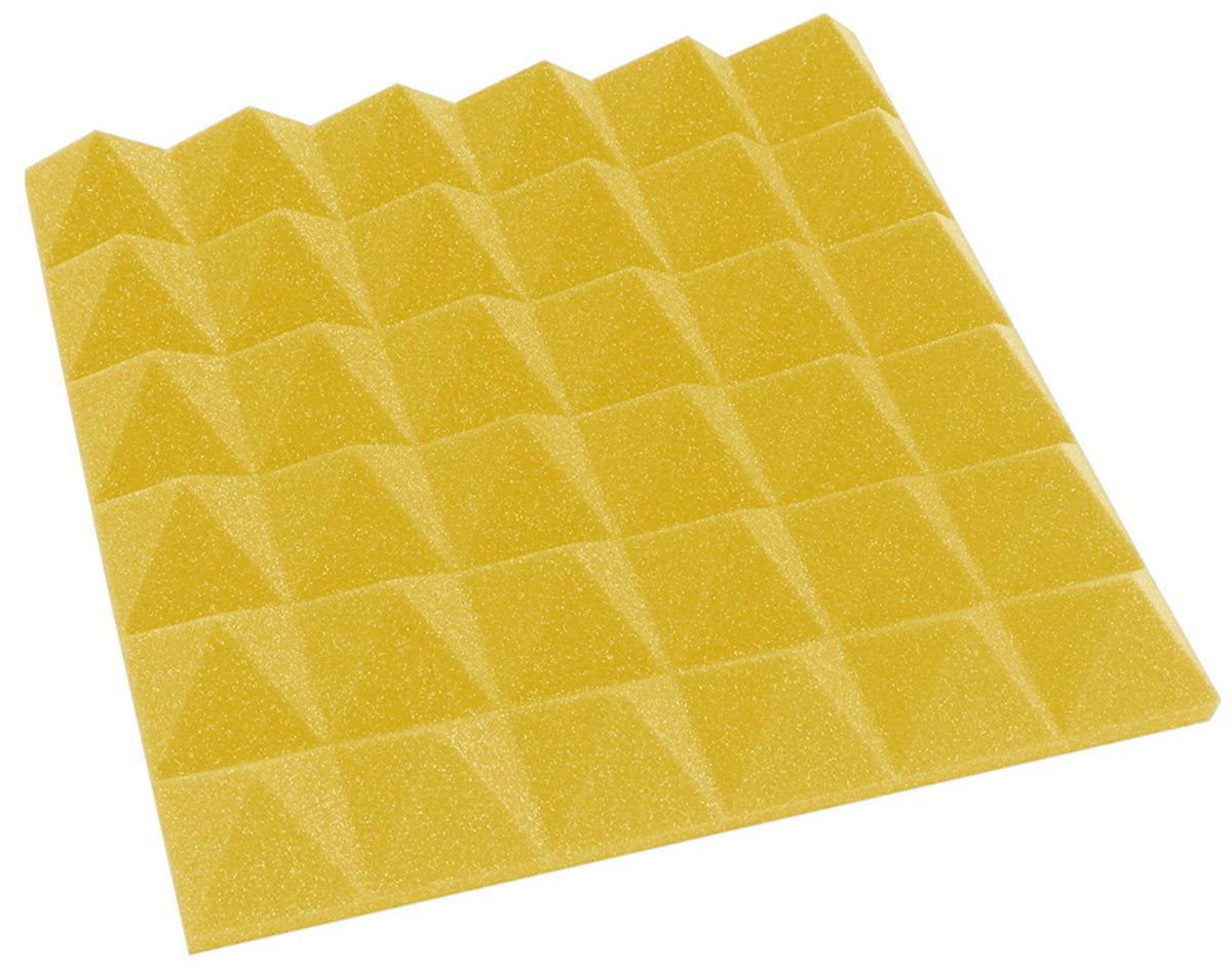 2 Inch Acoustic Foam Pyramid Style Panels - 13 Color Options SoundAssured