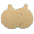 Trekell Round Ornament Panel - 2 Pack - Wooden Painting Canvas Trekell Art Supplies