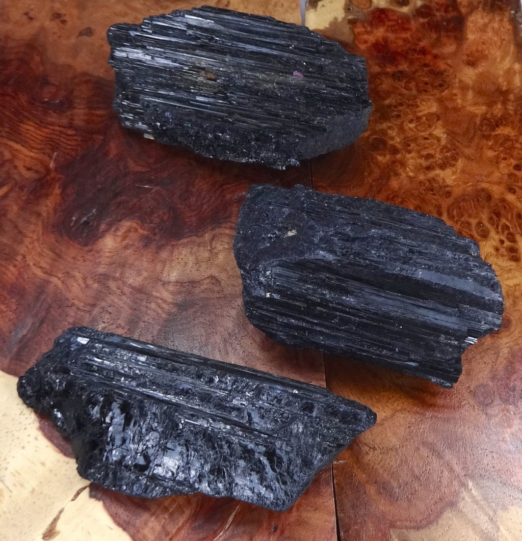 Large Black Tourmaline Crystals (1-3 Inches)(By The Piece Or Pound) Rough Raw Gemstone Home Decor Amazing Crystals