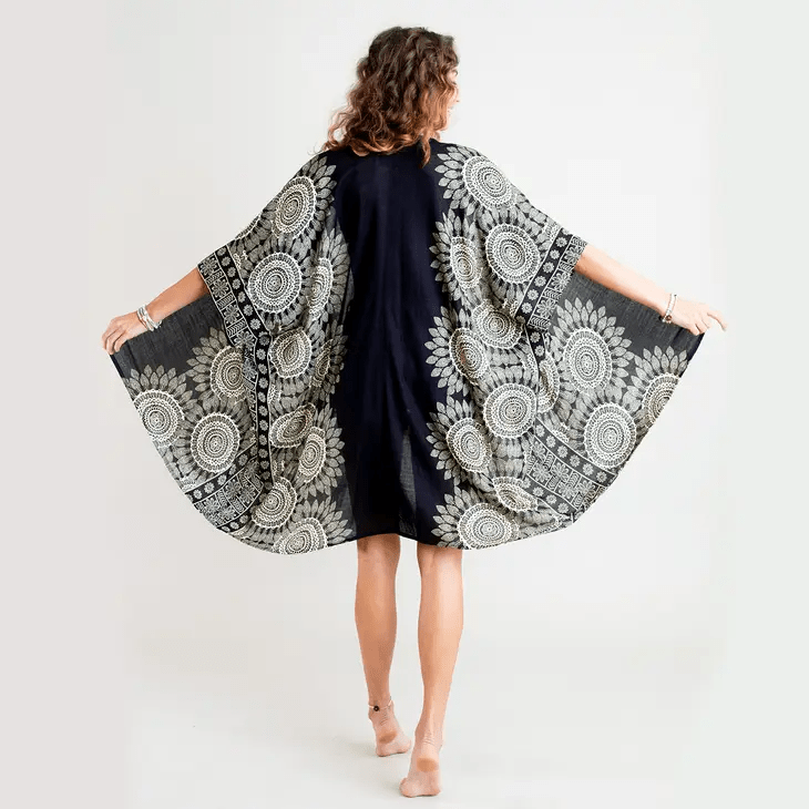 Bondi Mandala Kimono Beach Coverup Bikini Cover Up Fashion Hut Jewelry