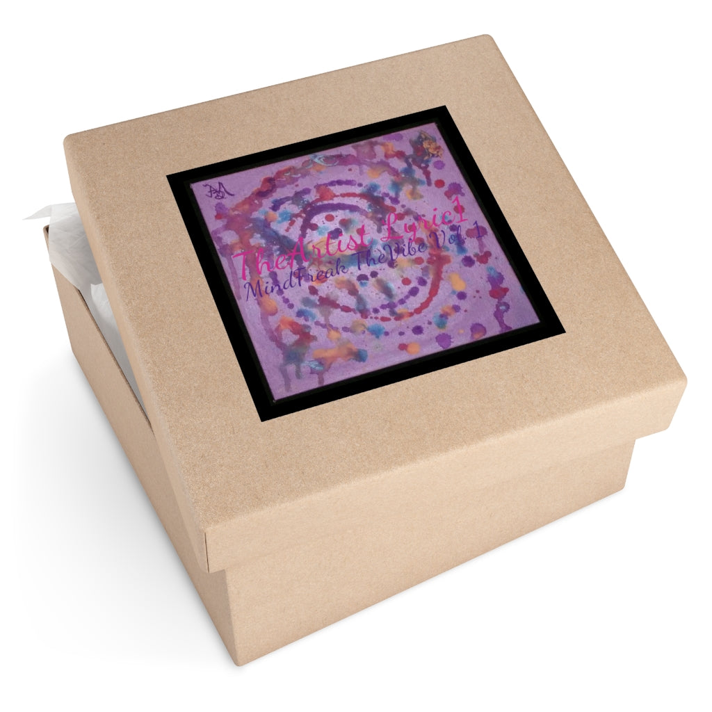 Copy of MindFreak TheVibe Vol. 1 (Album Art) Laminate Stickers, Square