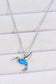 Opal Bird 925 Sterling Silver Necklace