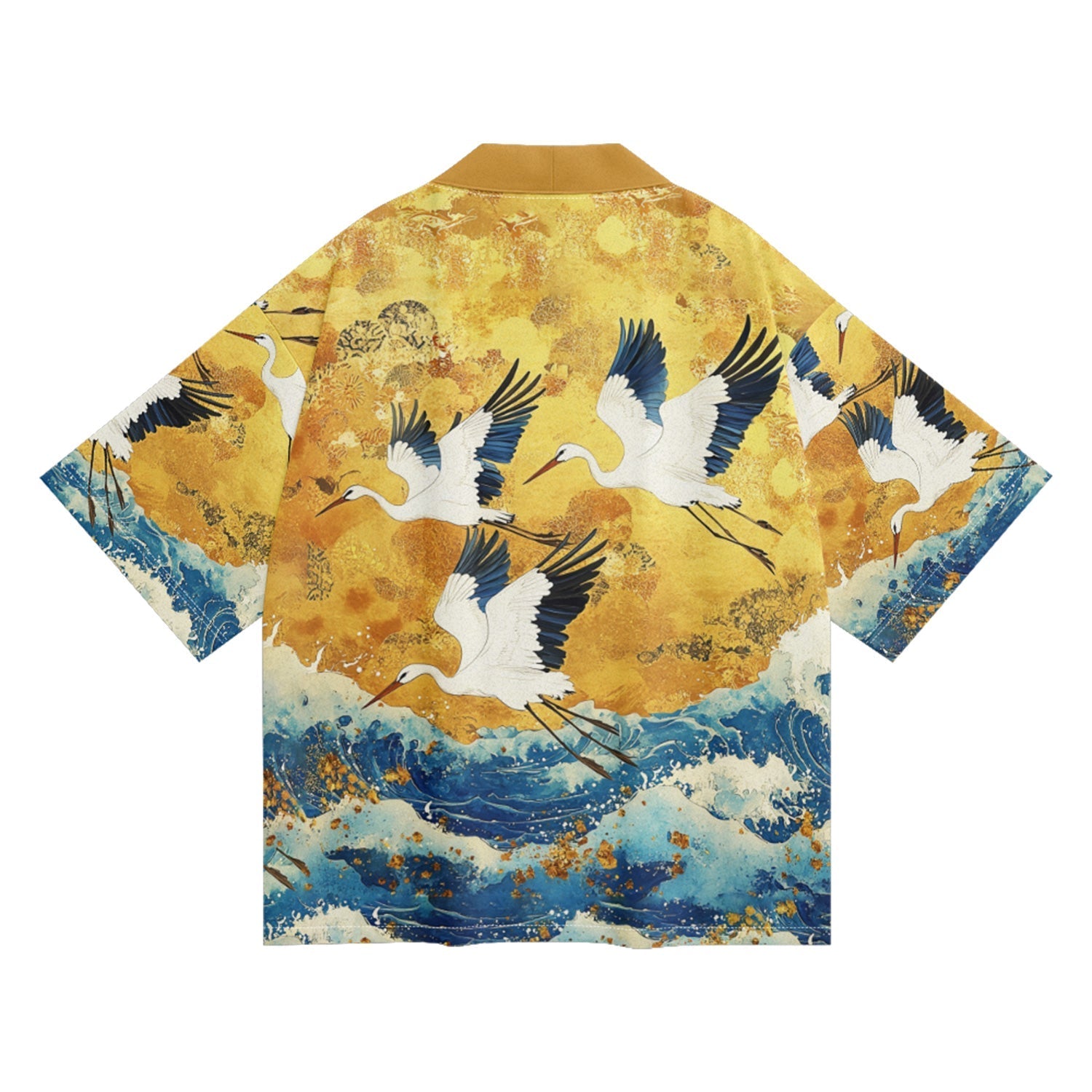 K21 Golden Cranes Kimono Niepce