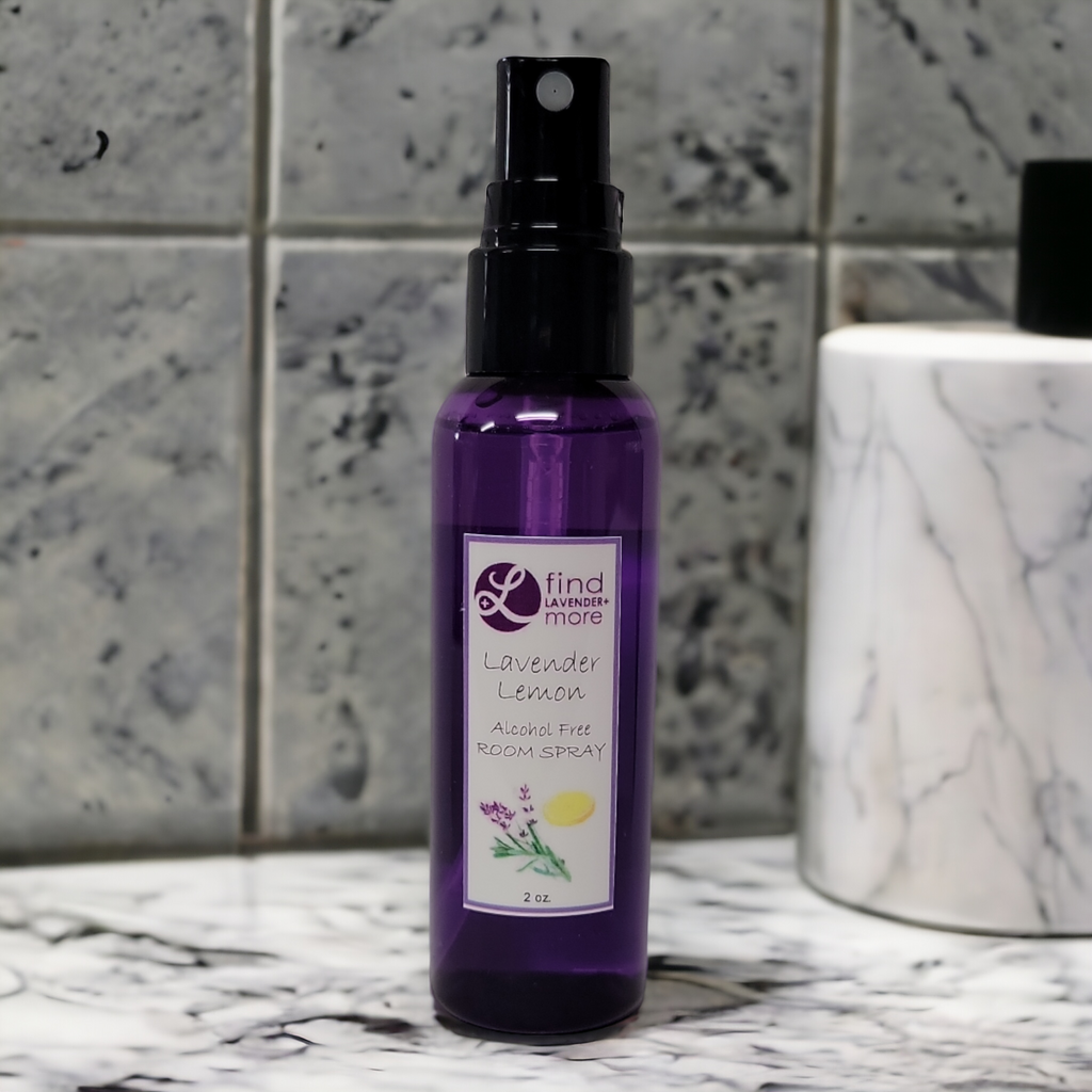 Lavender Room Spray Alcohol Free Natural Air Freshener Home Scent Findlavender.com