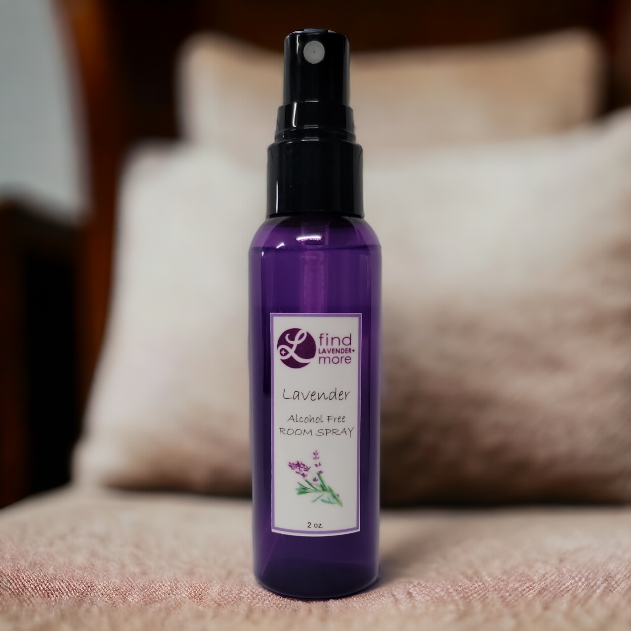 Lavender Room Spray Alcohol Free Natural Air Freshener Home Scent Findlavender.com