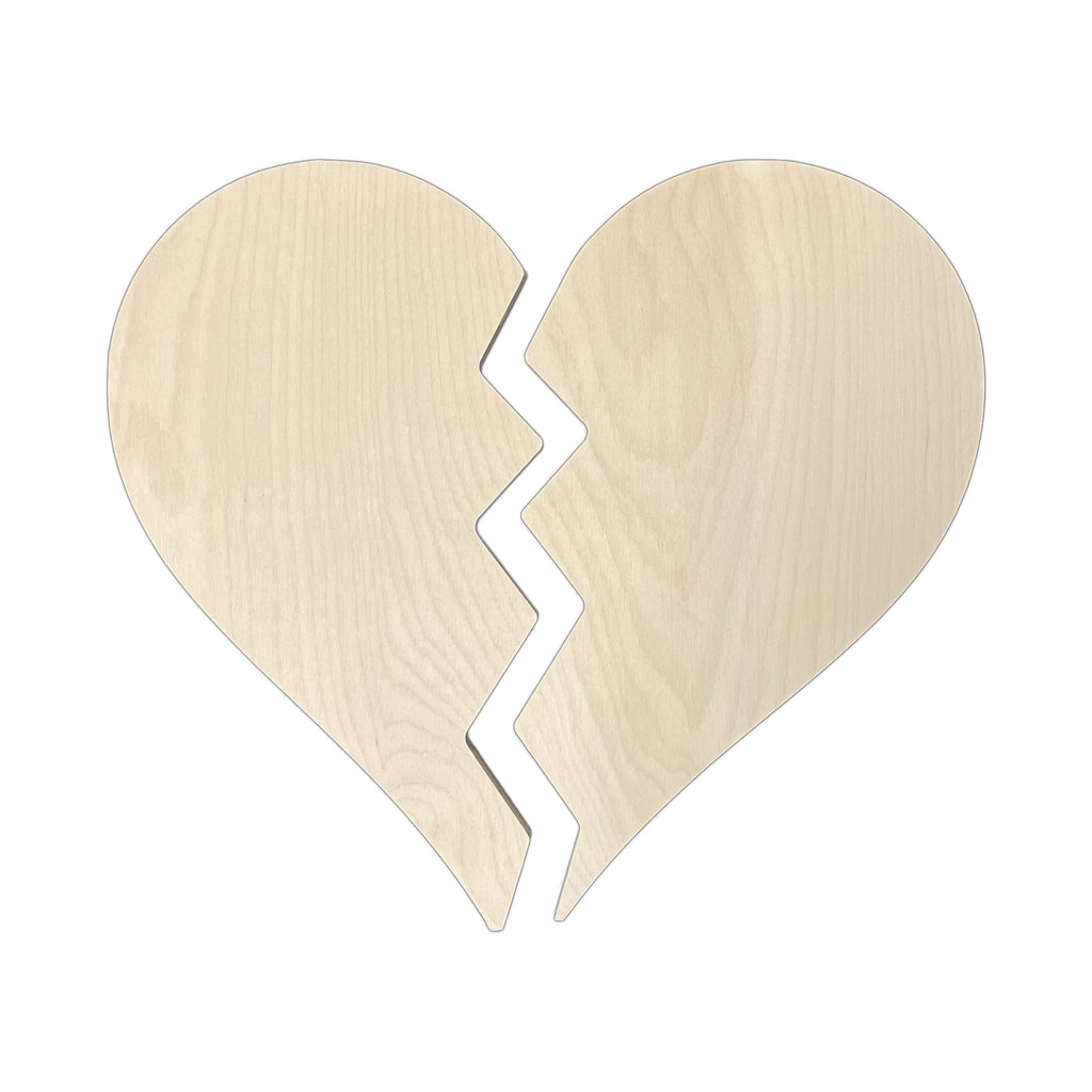 Trekell Broken Heart Panel - Wooden Painting Canvas Trekell Art Supplies