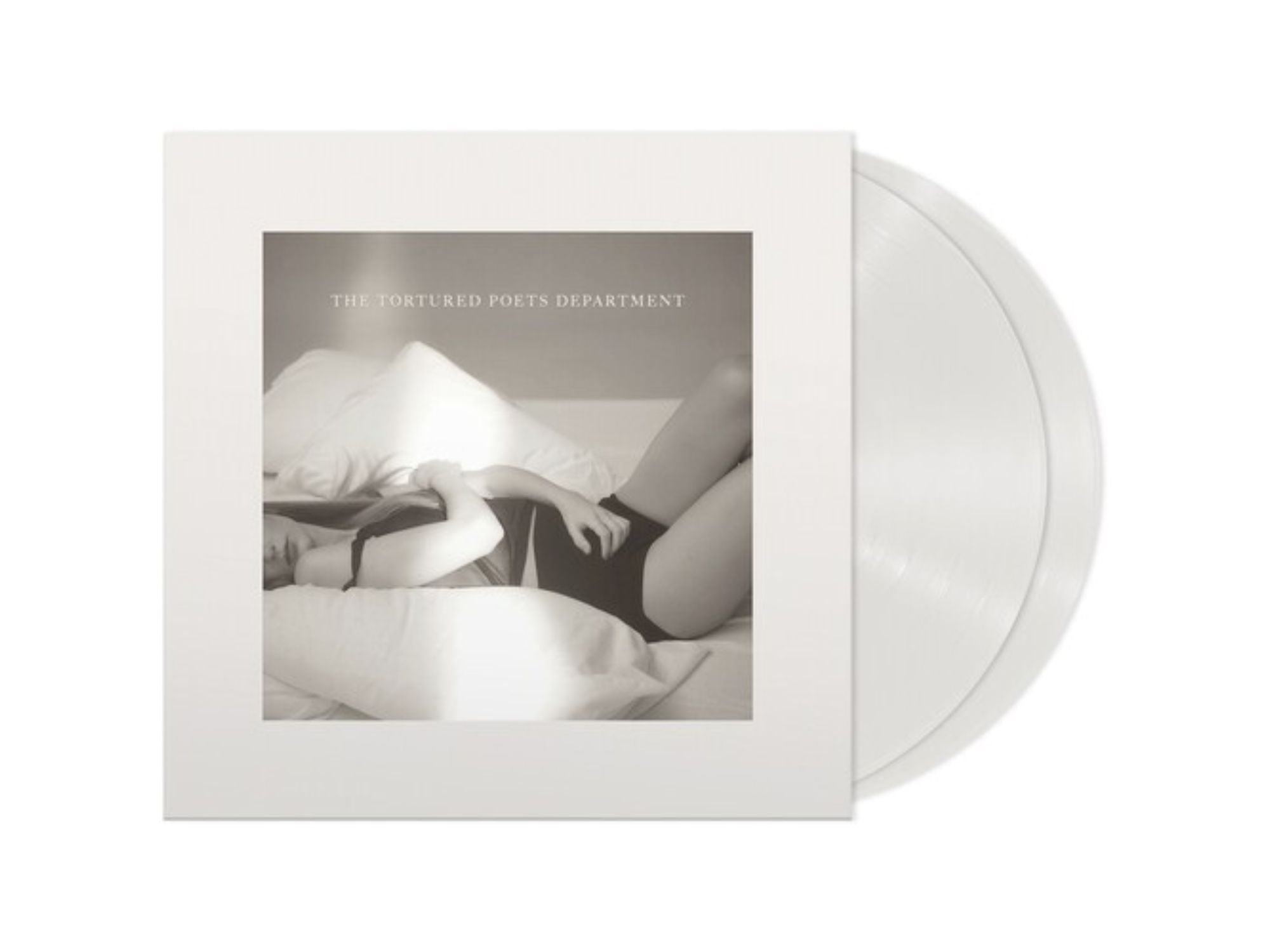 Taylor Swift - The Tortured Poets Department (Limited Edition "Ghosted White" Colored 2x Vinyl) Pale Blue Dot Records