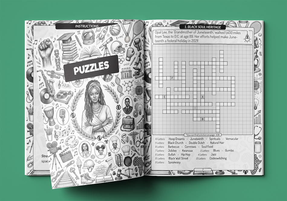 African American Fill-In Puzzles Imani Oliver