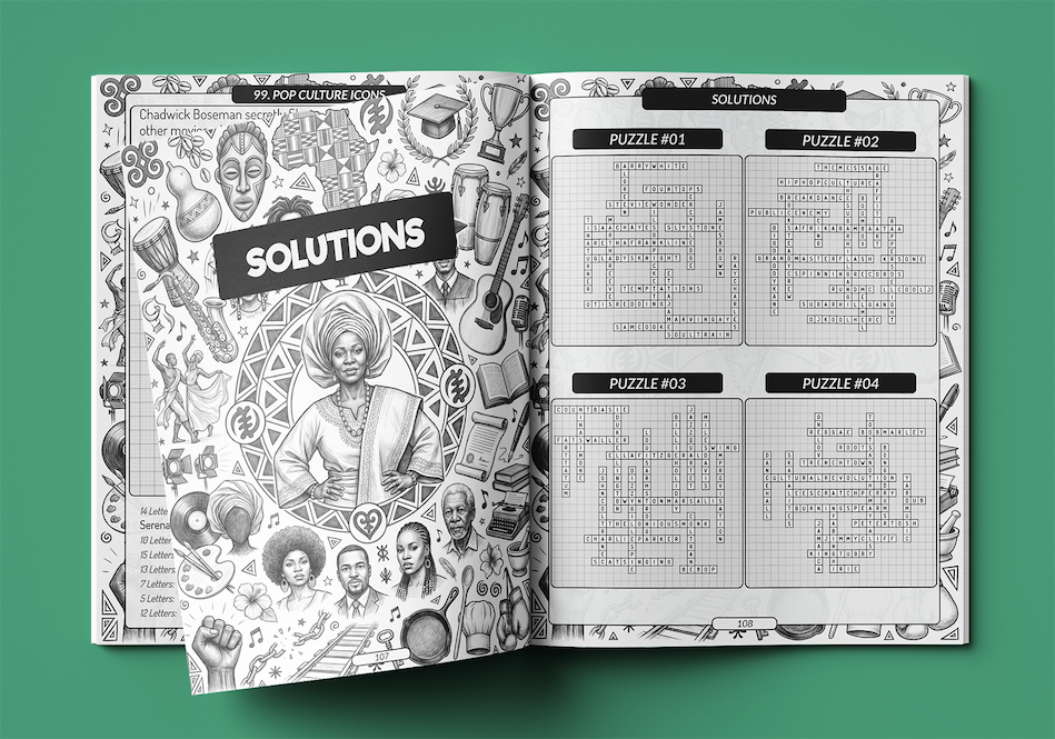 African American Fill-In Puzzles Imani Oliver