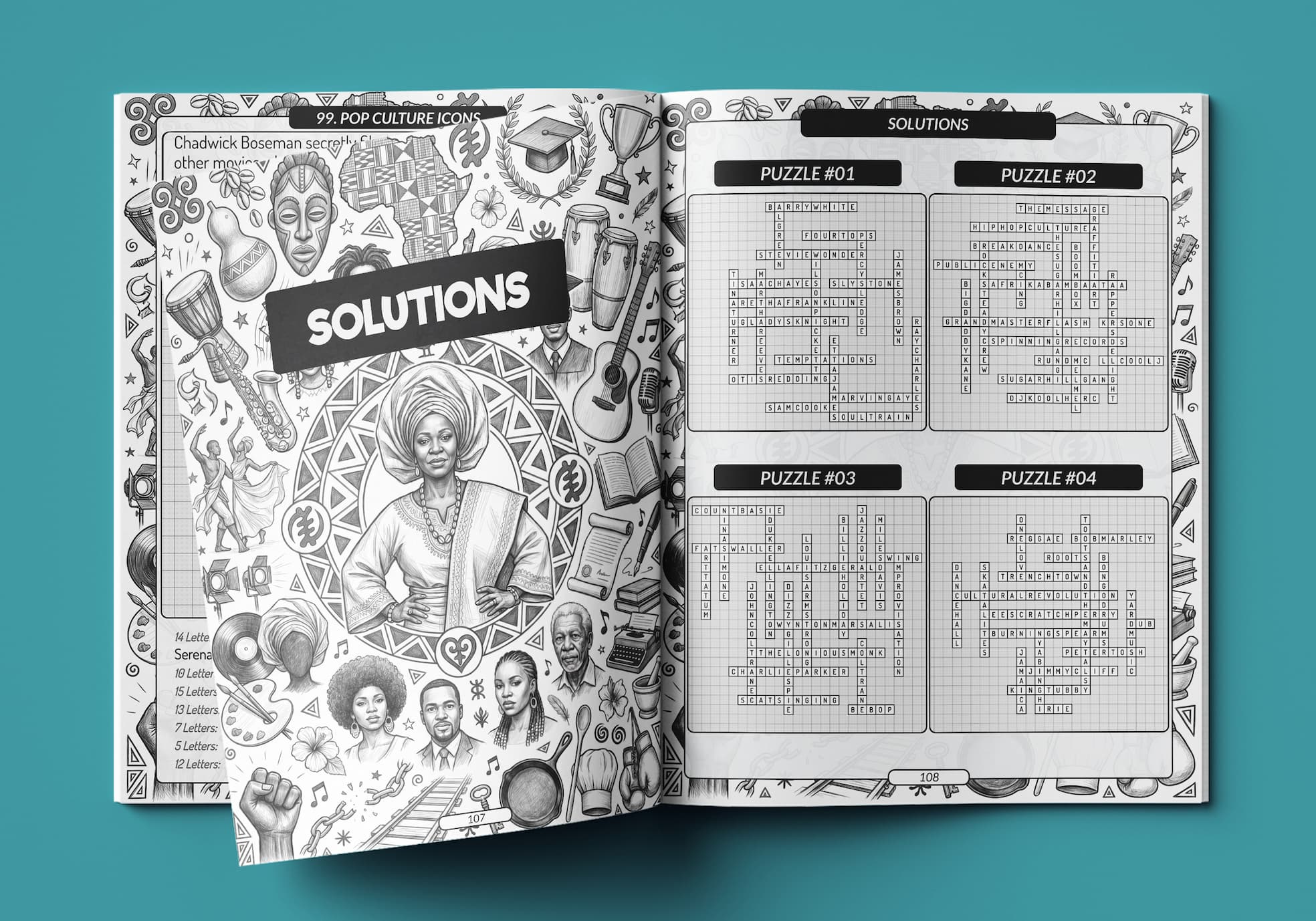 Black Culture Fill-In Puzzles Imani Oliver