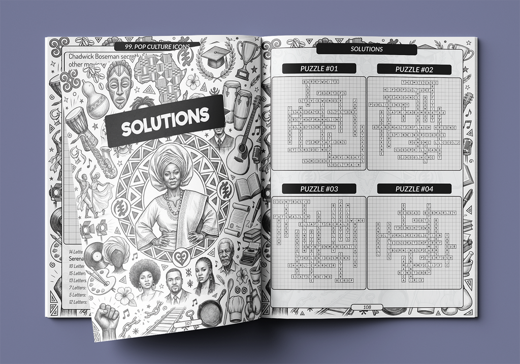 Black History Fill-In Puzzles Imani Oliver