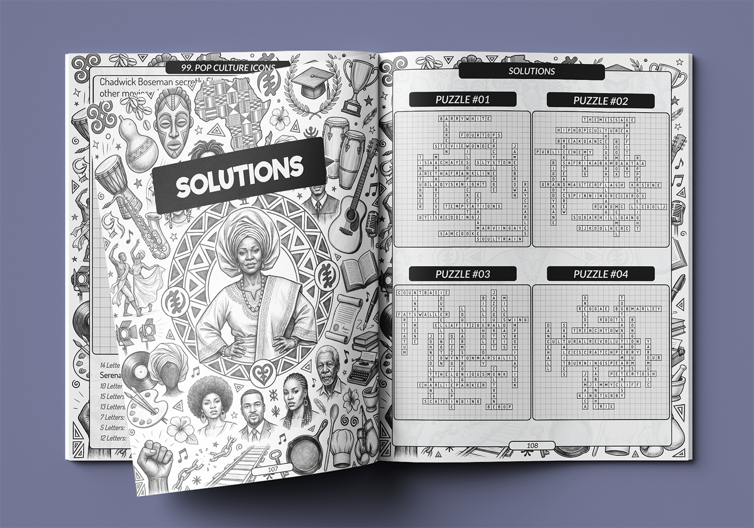 Black History Fill-In Puzzles Imani Oliver