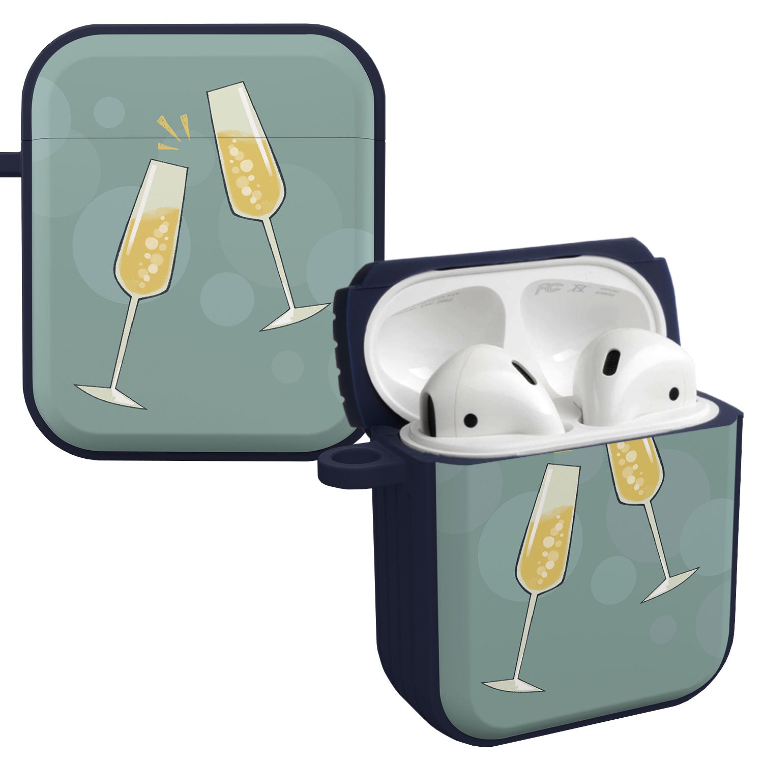Wine, Beer, & Booze HDX Apple AirPods Gen 1 & 2 Case Cover Affinity Bands