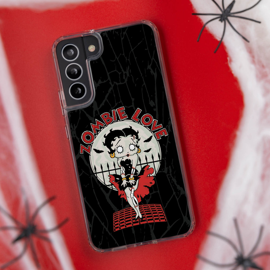 Betty Boop Zombie Love HD Samsung Galaxy S24 Phone Case Affinity Bands