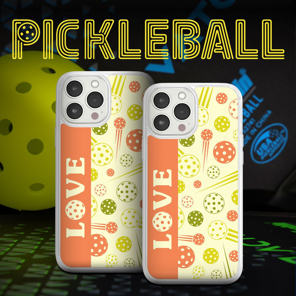 Pickleball HD Apple iPhone 14 Series Mag-Safe Phone Case Affinity Bands