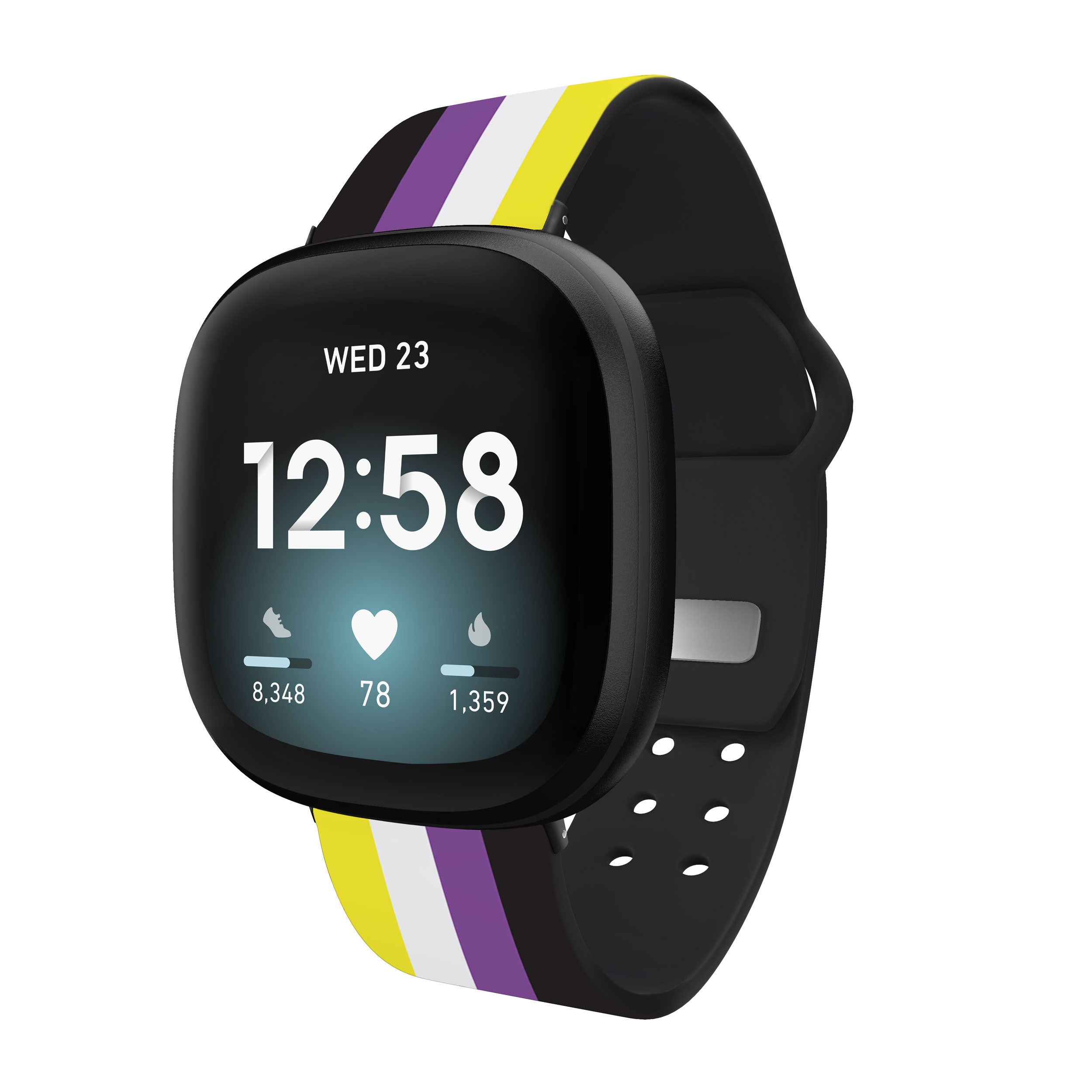 Pride HD Fitbit Versa 3 and Sense Watch Band Affinity Bands