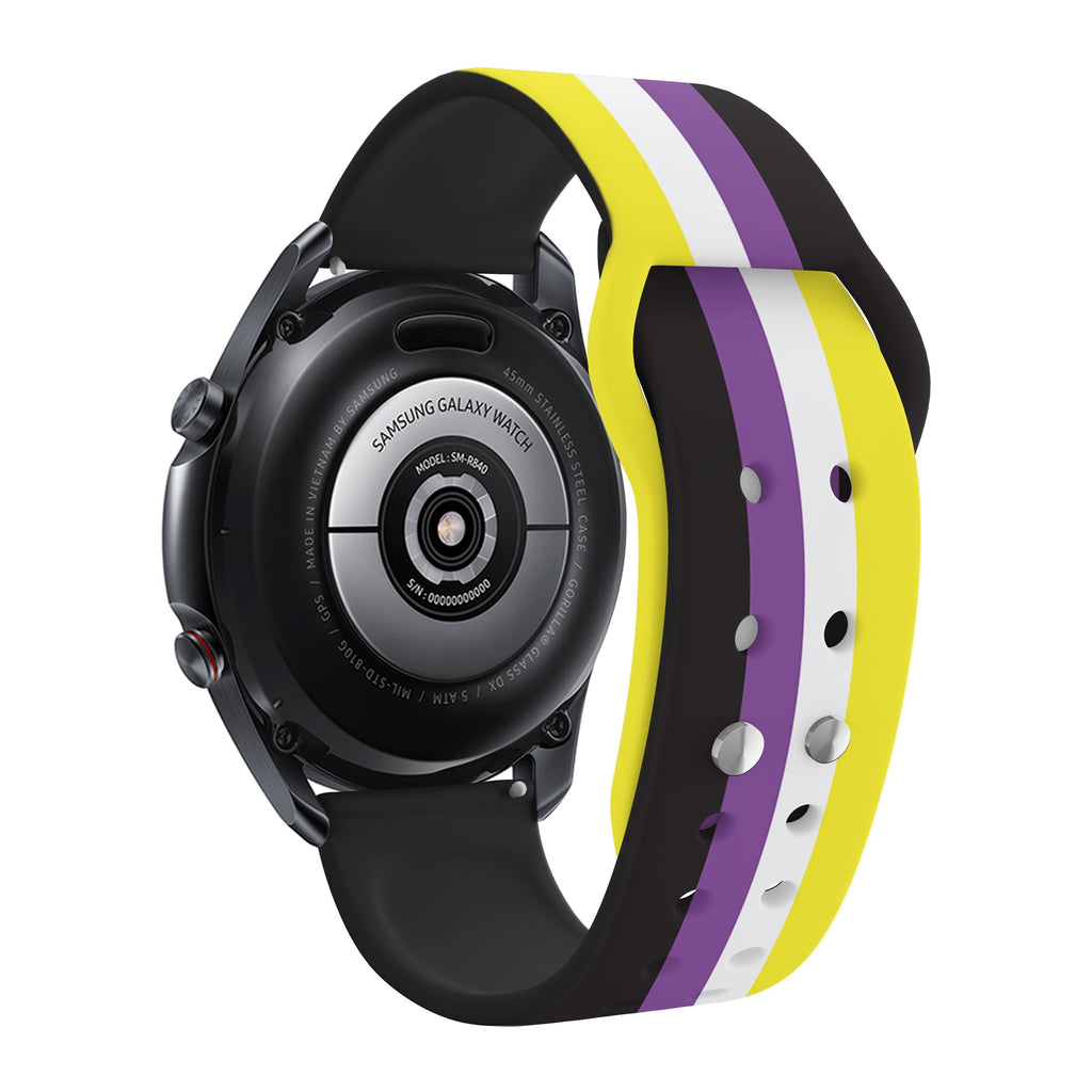 Pride HD  Watchband for Samsung, Garmin, Fossil, and More for Samsung, Garmin, Fossil, and More Affinity Bands