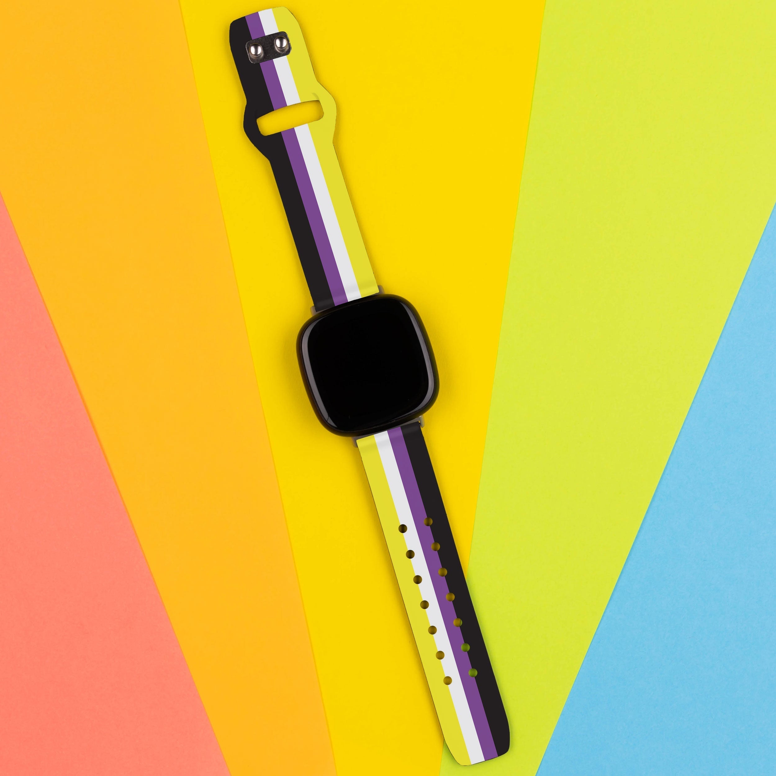 Pride HD Fitbit Versa 3 and Sense Watch Band Affinity Bands