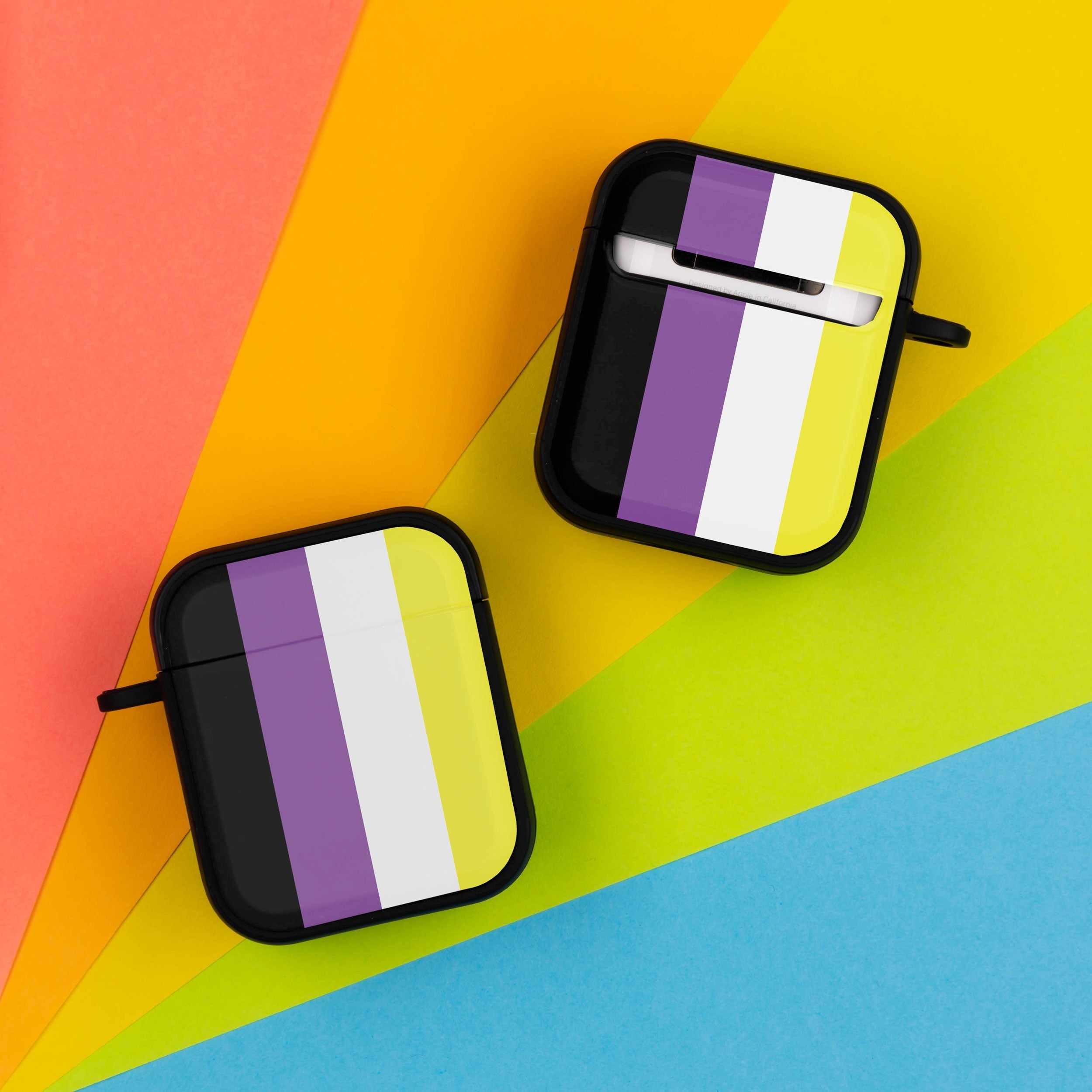 Pride HDX Case Cover Compatible with Apple AirPods Gen 1 & 2 Affinity Bands