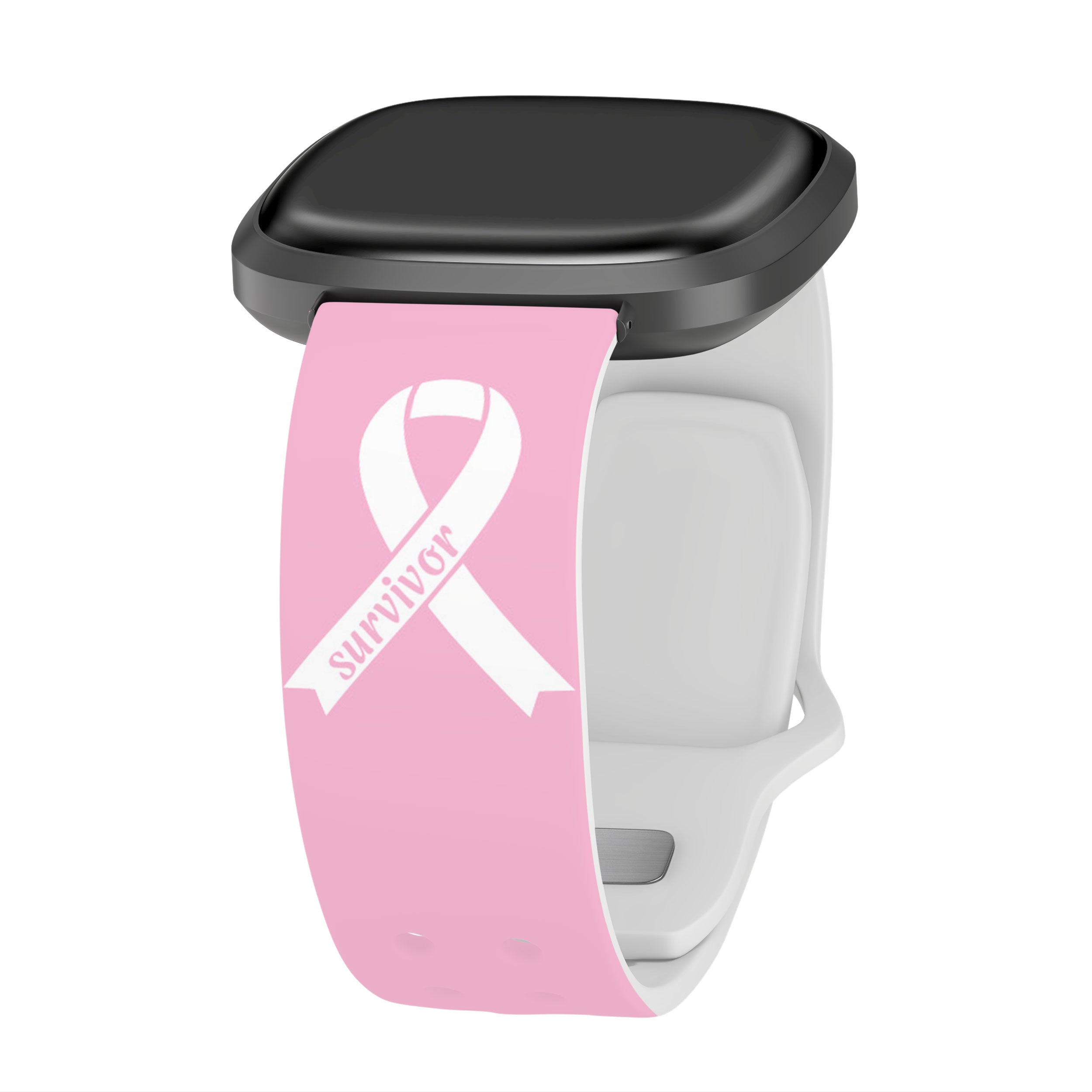 Breast Cancer Awareness HD Fitbit Versa 3 & Sense 1 Watch Band Affinity Bands
