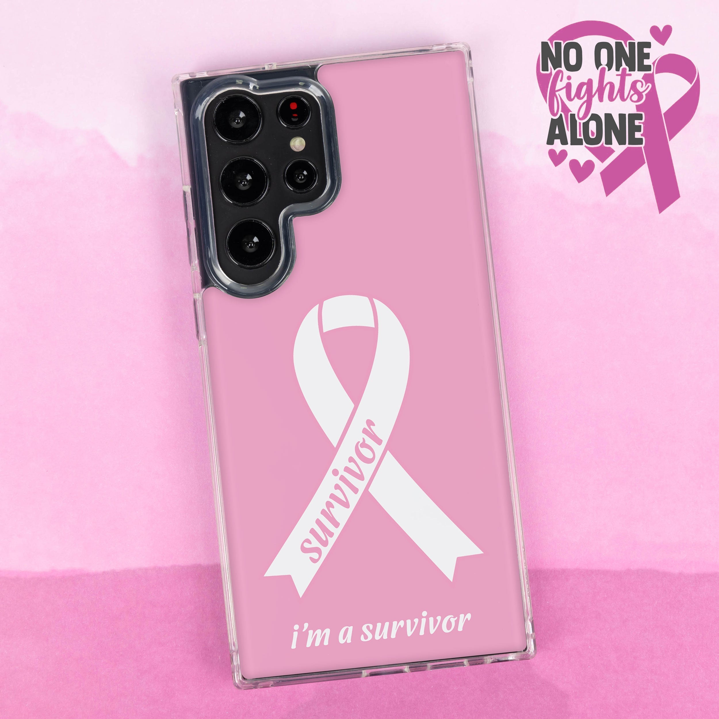 Breast Cancer Awareness HD Samsung Galaxy S23 Series Phone Case Affinity Bands