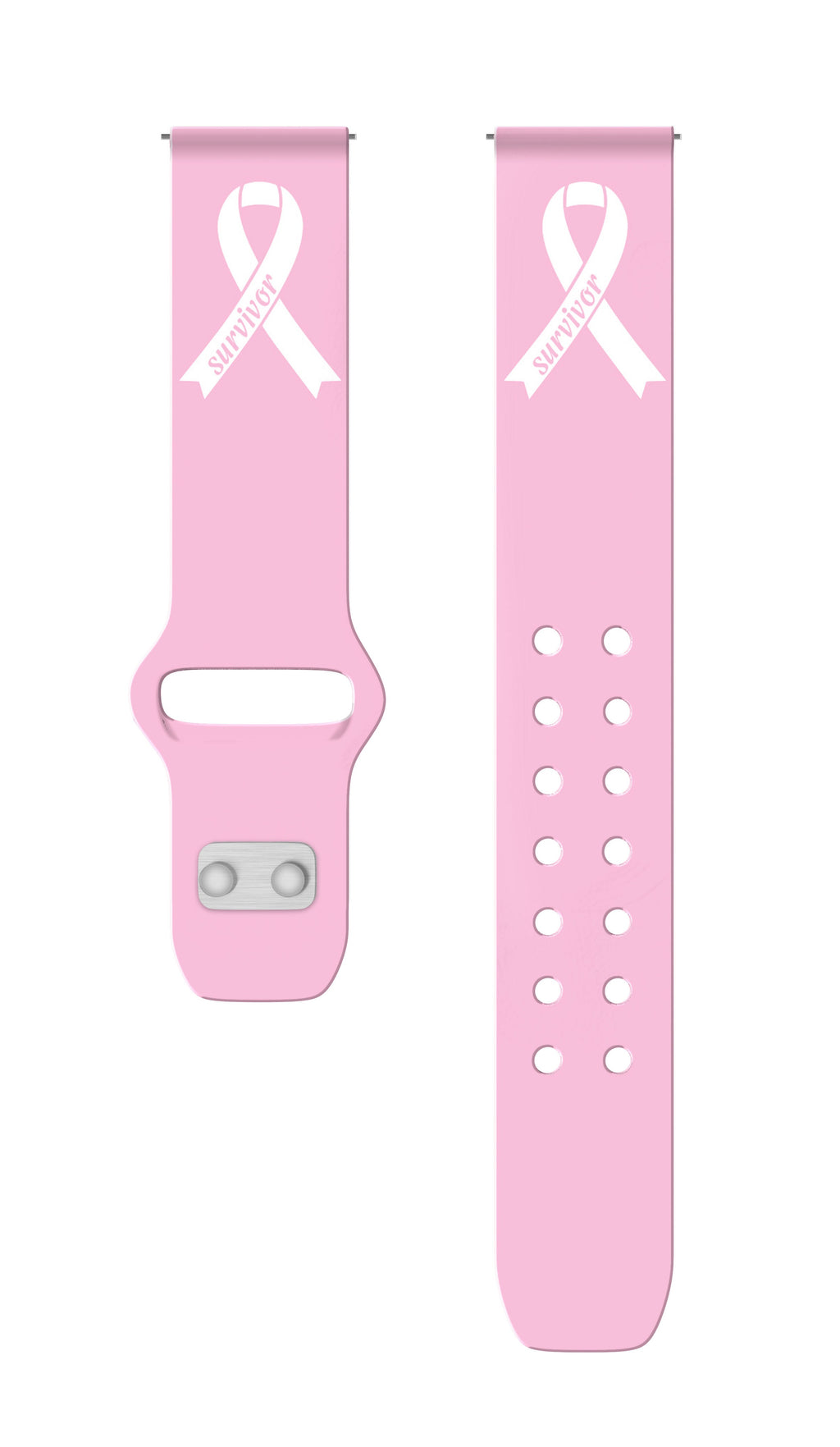 Breast Cancer Awareness HD  Watchband for Samsung, Garmin, Fossil, and More Affinity Bands