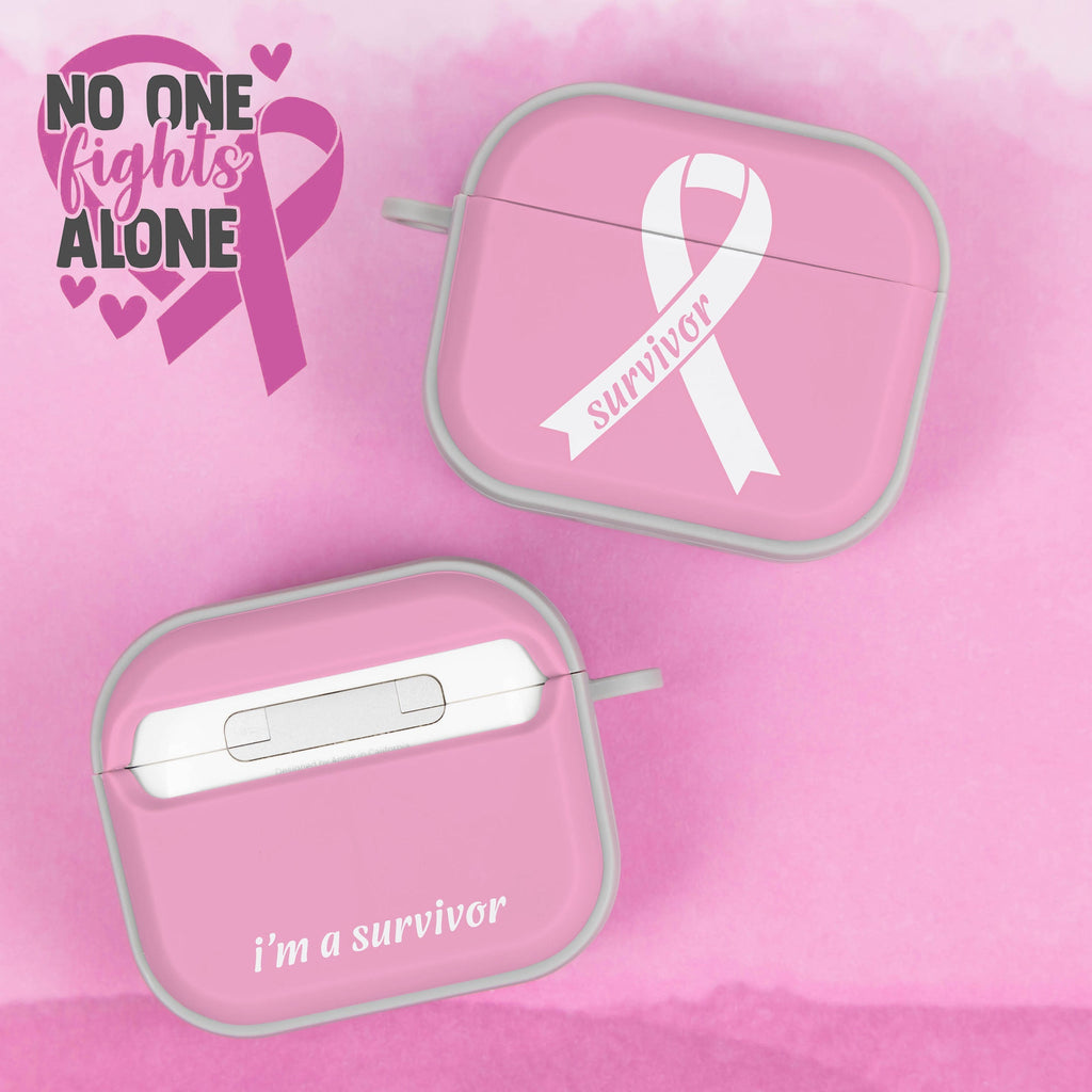 Breast Cancer Awareness HDX Apple AirPods Gen 3 Case Cover Affinity Bands