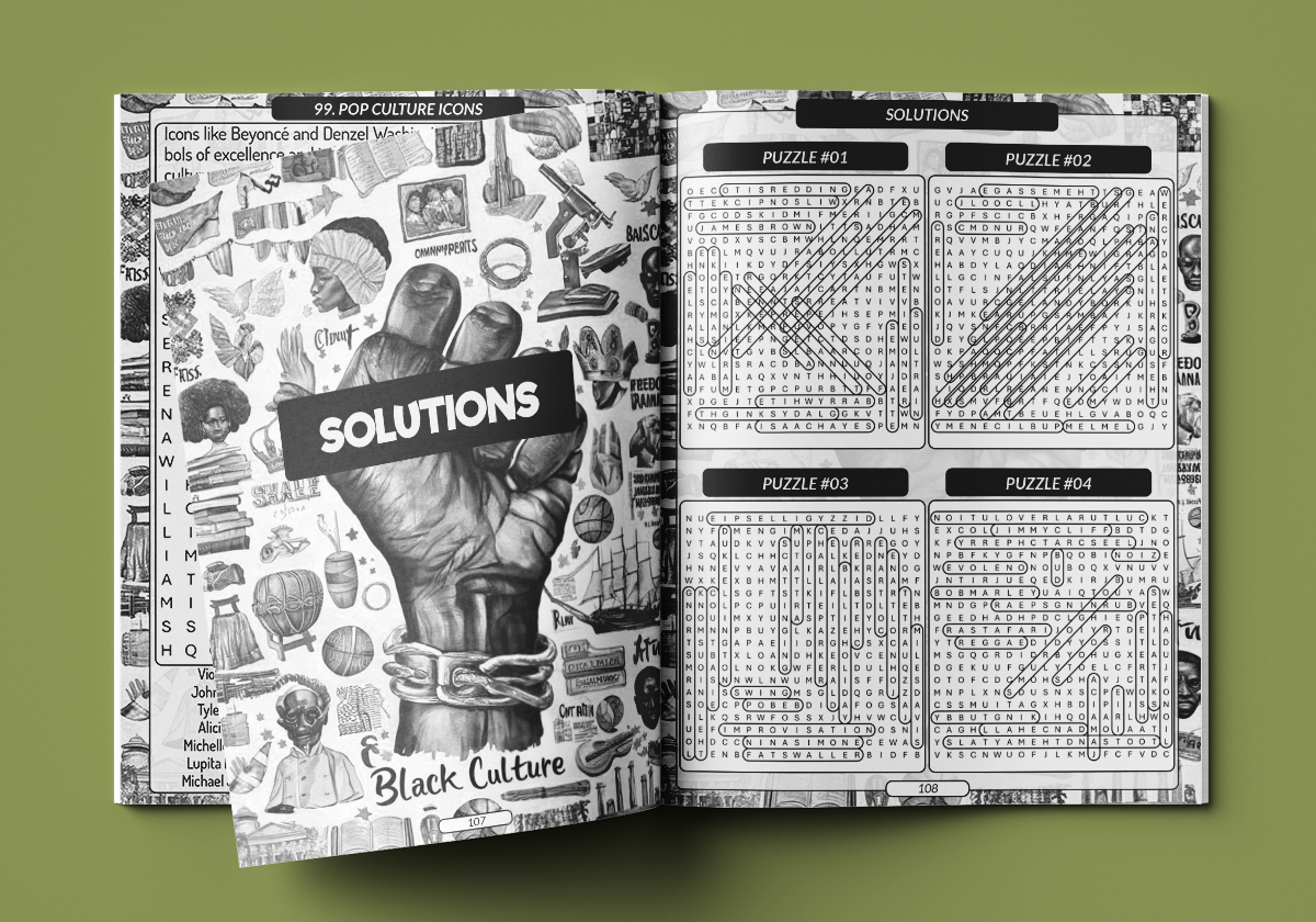 Black Culture Word Search Imani Oliver