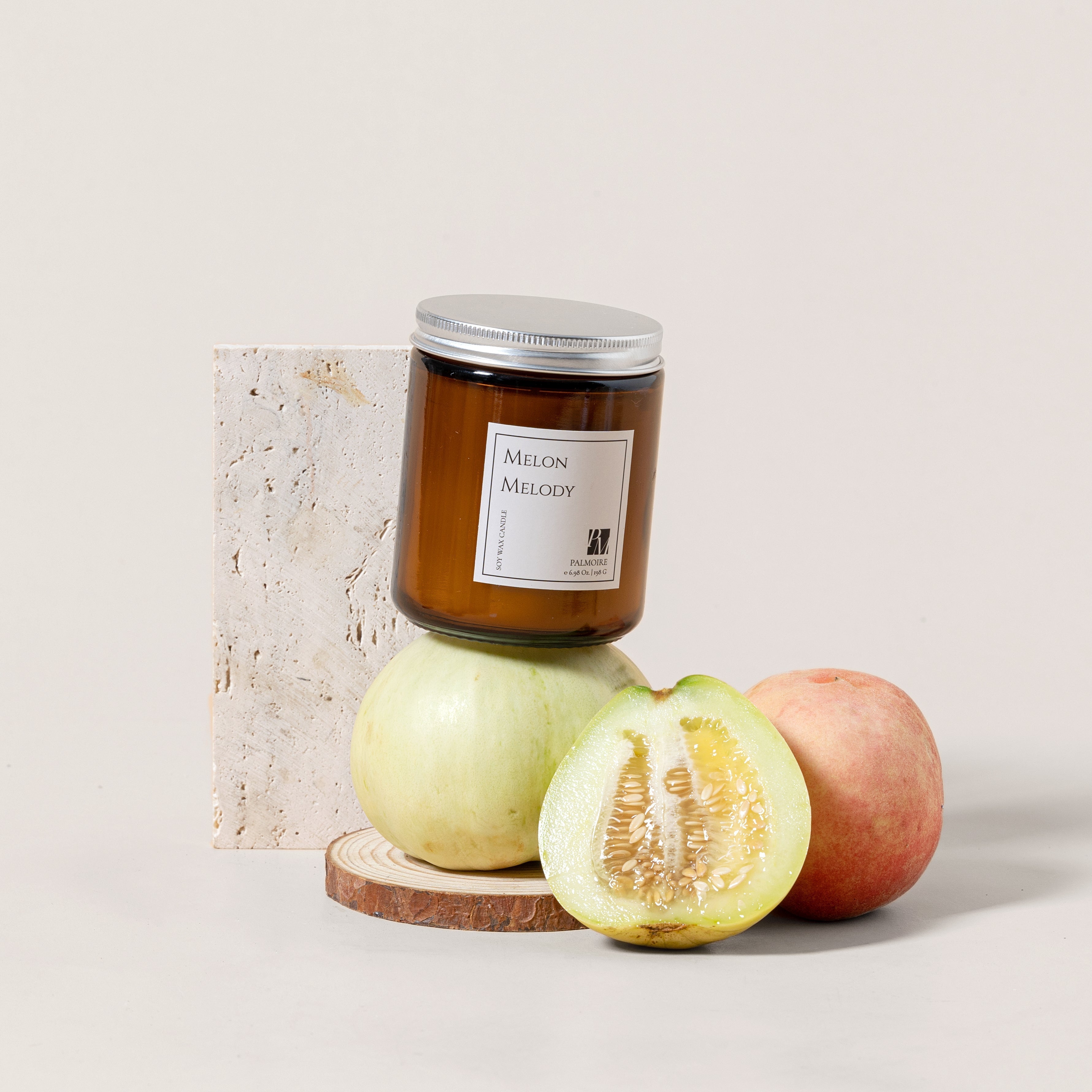 Melon Melody Soy Wax Candle FashionMojos.com