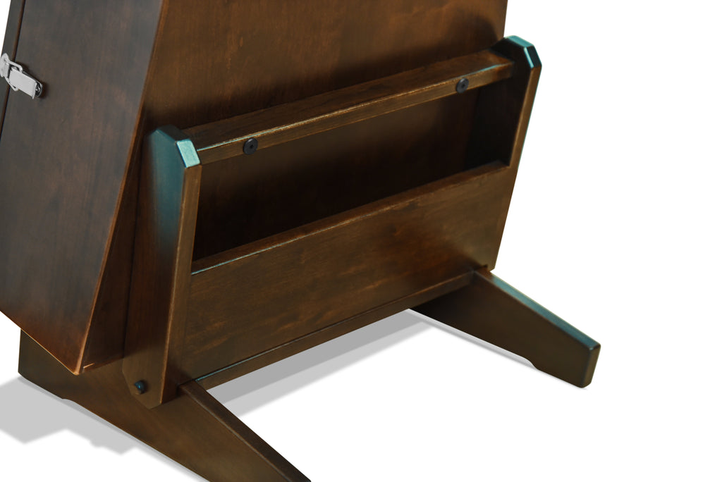 ClimaStand Triangle Humidor with Base - Cherry with Onyx Stain Acoustic Remedy Cases