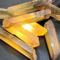 Citrine Crystal Points Extra Large (Untreated) Natural (2-4 Inches) Single or Double Terminated Amazing Crystals