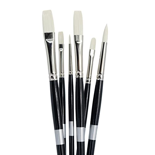 Trekell Opal Long Handle Top Sellers Brush Set Trekell Art Supplies
