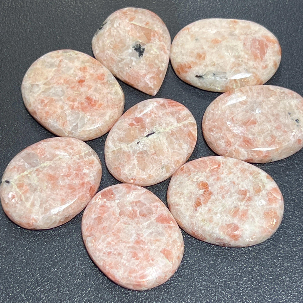 Sunstone Heliolite Cabochons Wholesale Jewelry Necklace Making Supply Amazing Crystals