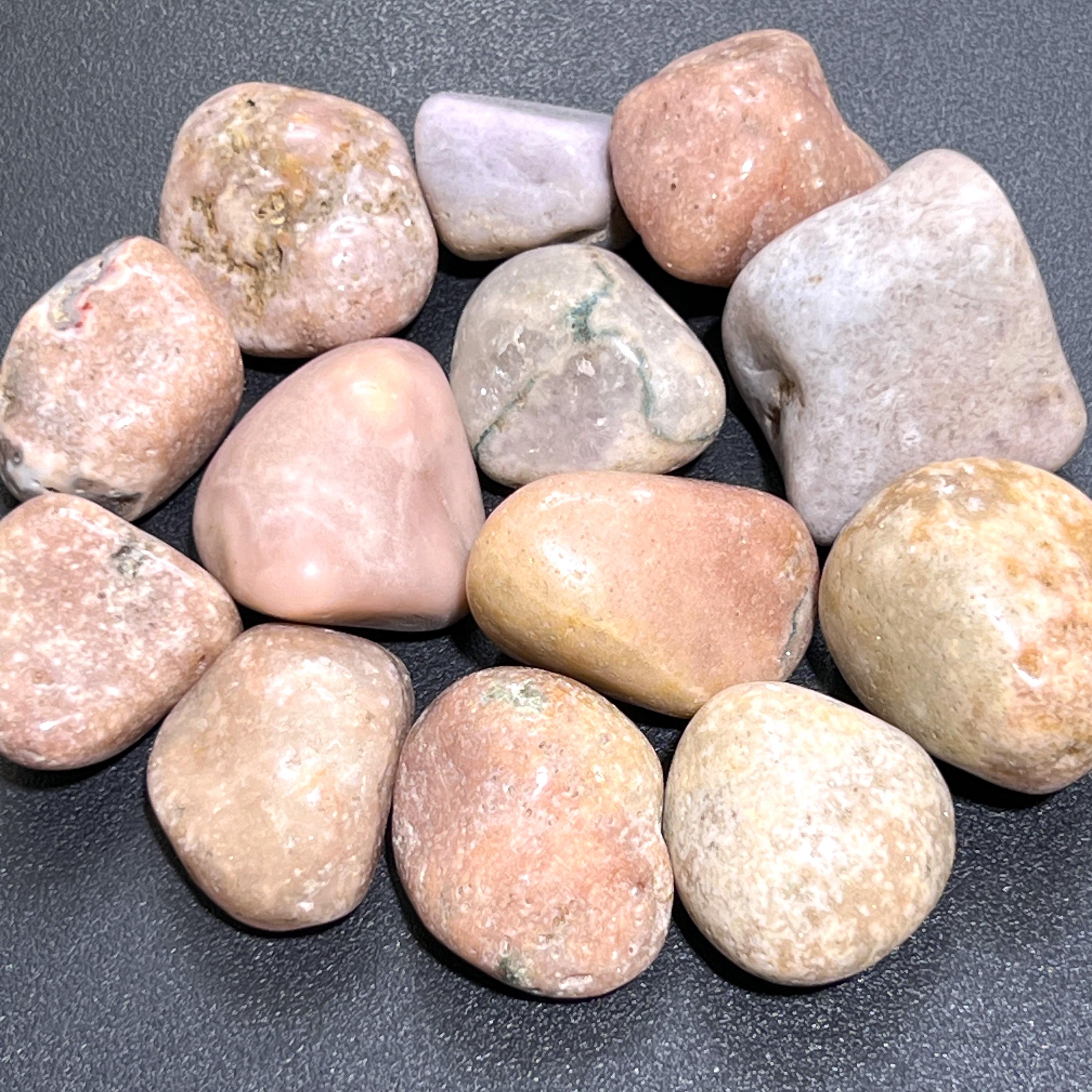 Large Pink Amethyst Crystal Tumbled Stones (By The Piece or Pound) Wholesale Amazing Crystals