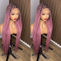Light pink darkroot knotless braiddd wig HOL stores
