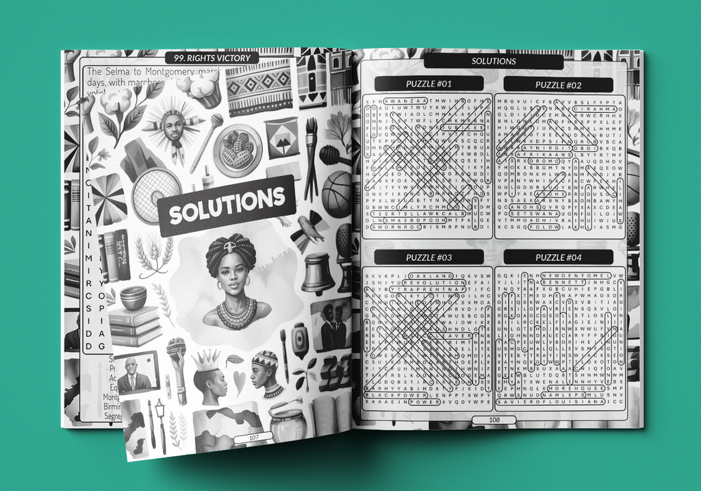 African American Word Search Imani Oliver