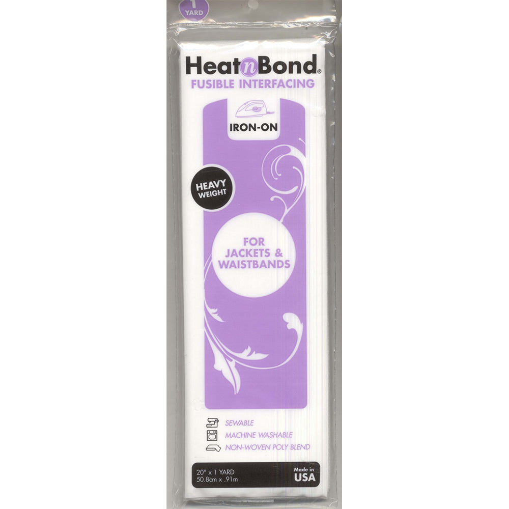 Heat N Bond Fusible Interfacing, 20in x 1yd Sewing Parts Online