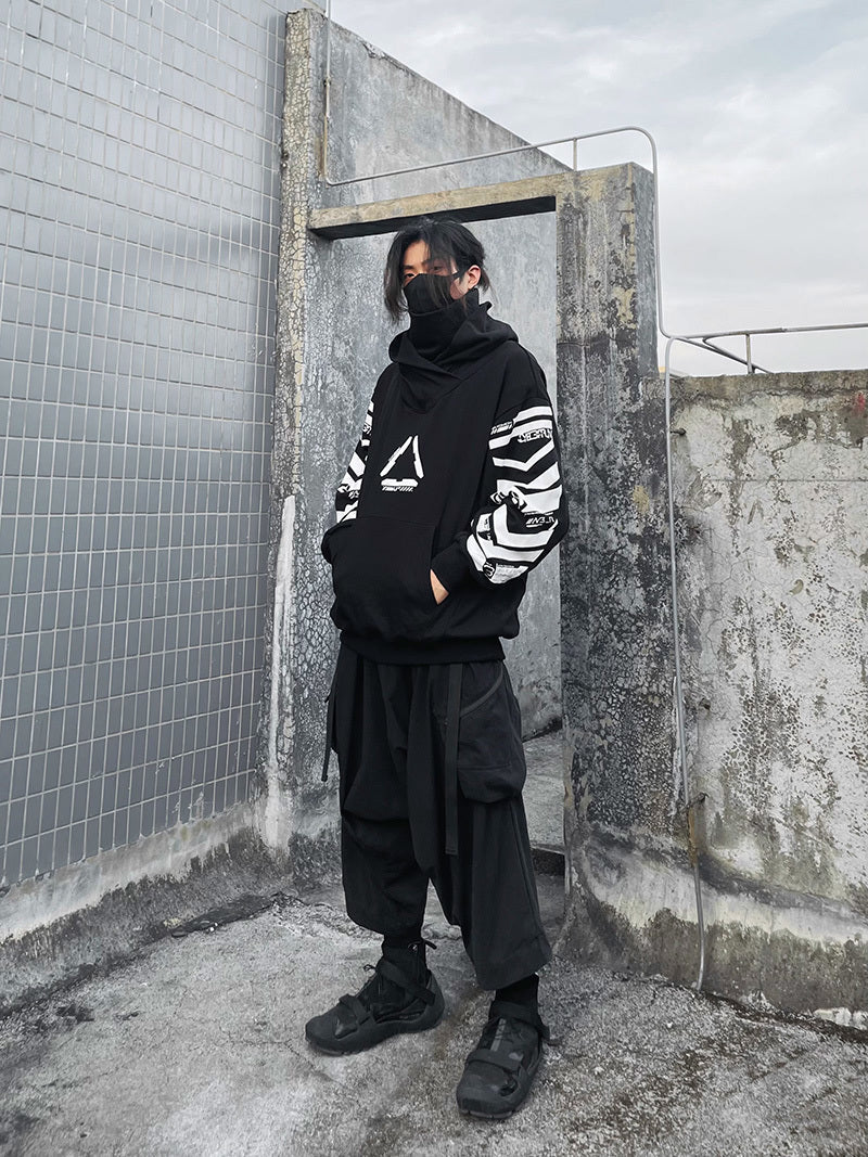 Sim25 Cyberpunk Neck Gaiter Hoodie Niepce
