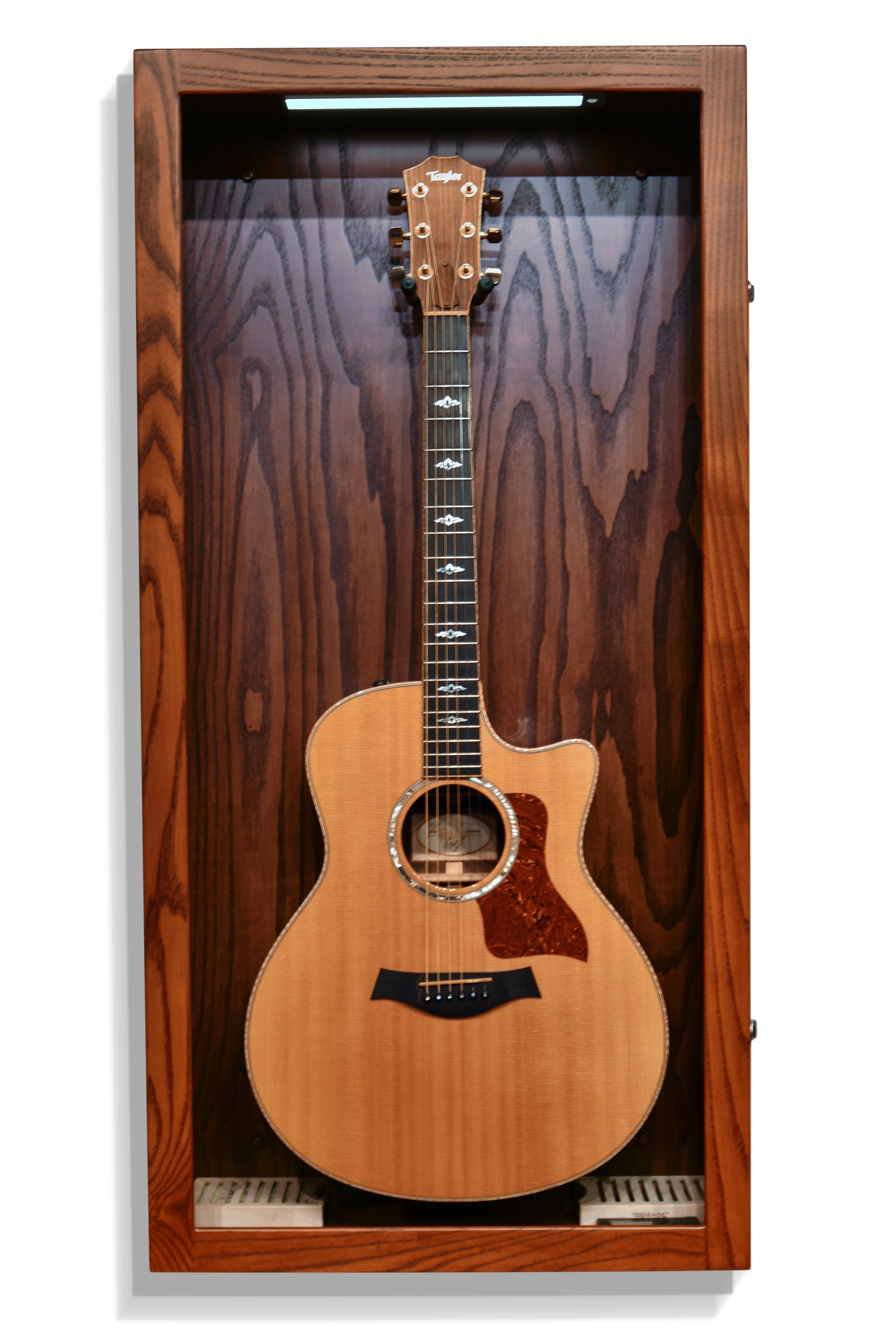 ClimaCase Rectangle Humidor - Northern White Ash with Acres Stain Acoustic Remedy Cases