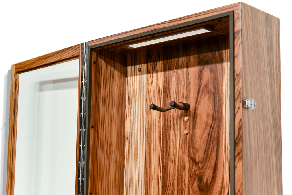 ClimaCase Rectangle Humidor - Zebrawood Acoustic Remedy Cases