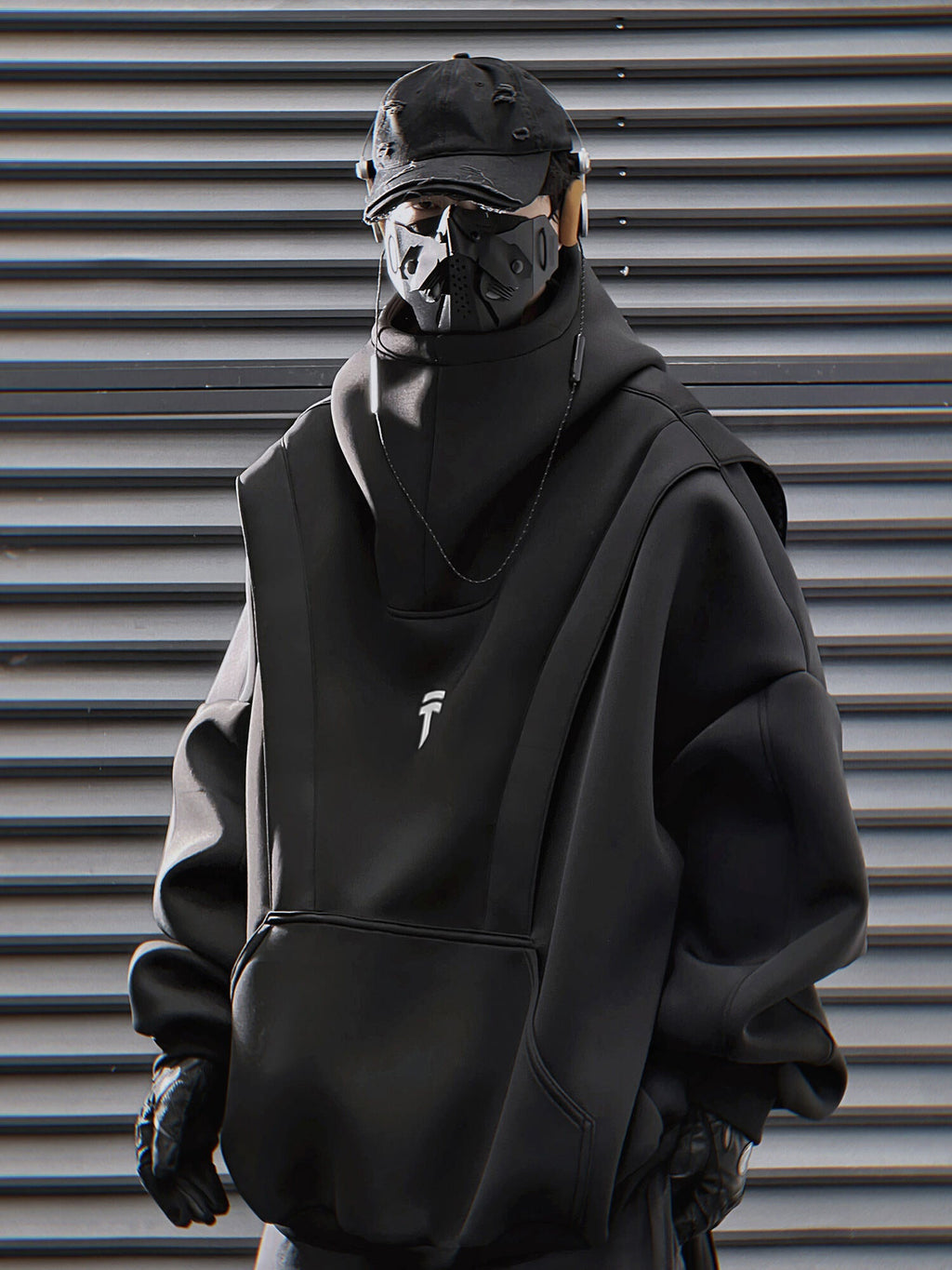 HiH50 Black Nexus Hoodie Niepce