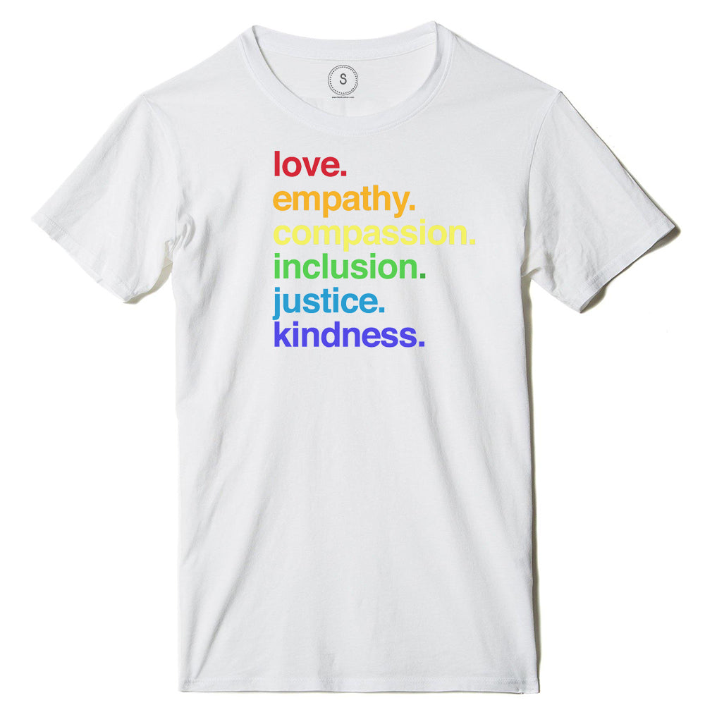 'Kindness is' Pride Classic Tee Kind Cotton