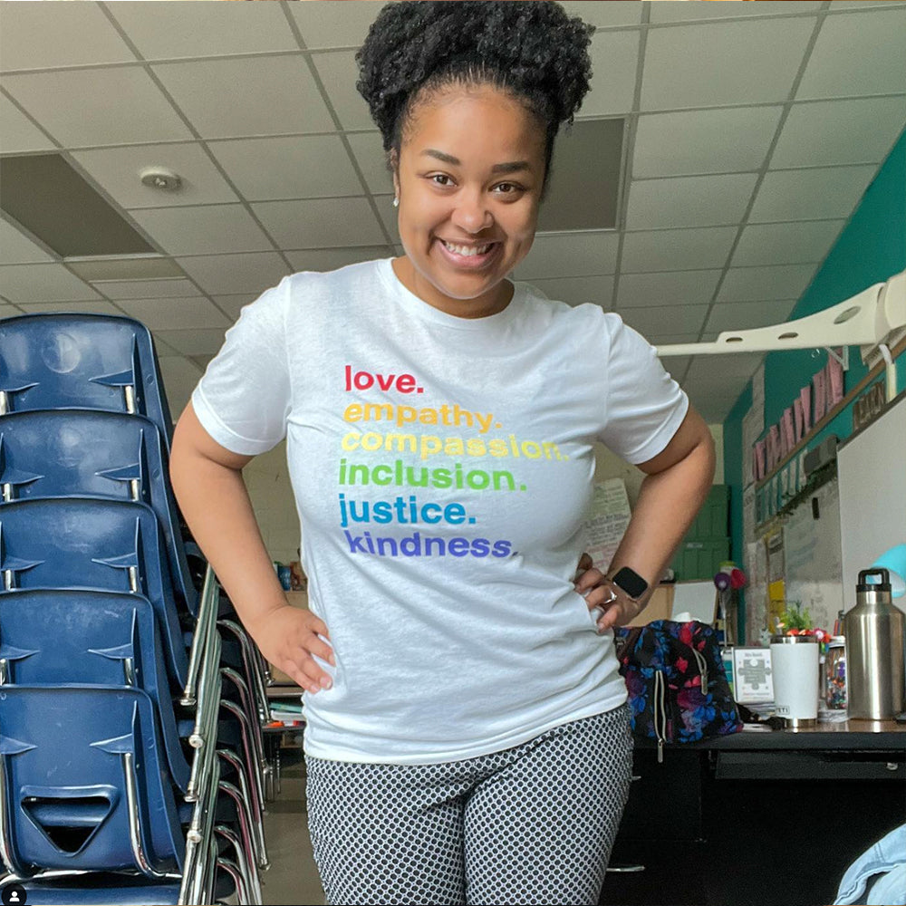 'Kindness is' Pride Classic Tee Kind Cotton