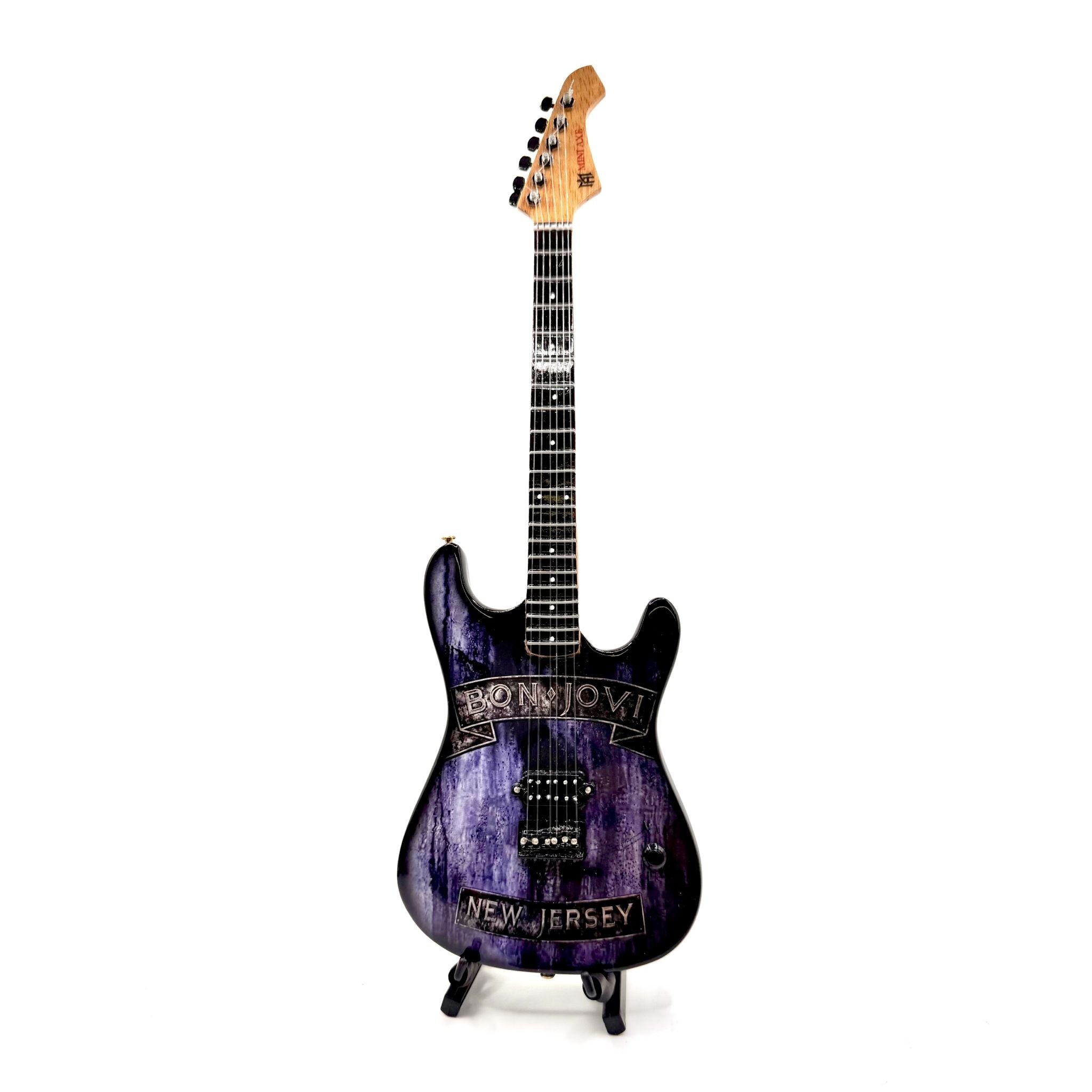 Bon Jovi Collectible Miniature Guitar Set The Mini Axe
