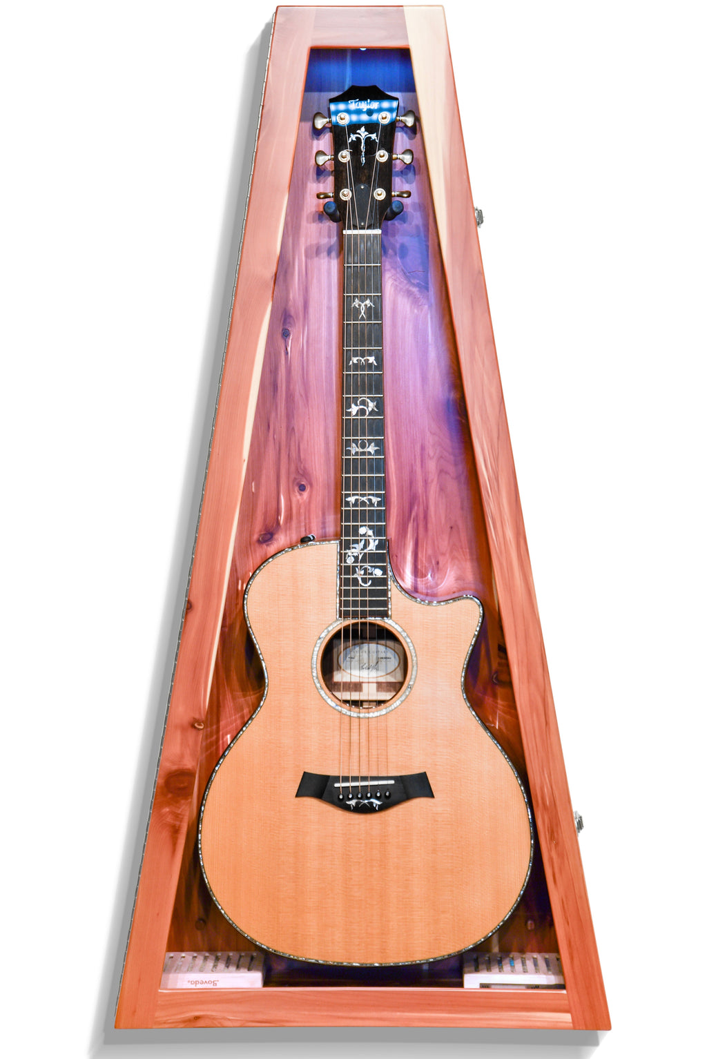 ClimaCase Triangle Humidor - Cedar Acoustic Remedy Cases