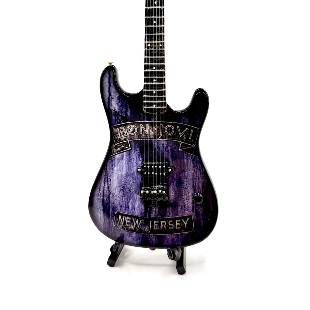 Bon Jovi Collectible Miniature Guitar Set The Mini Axe